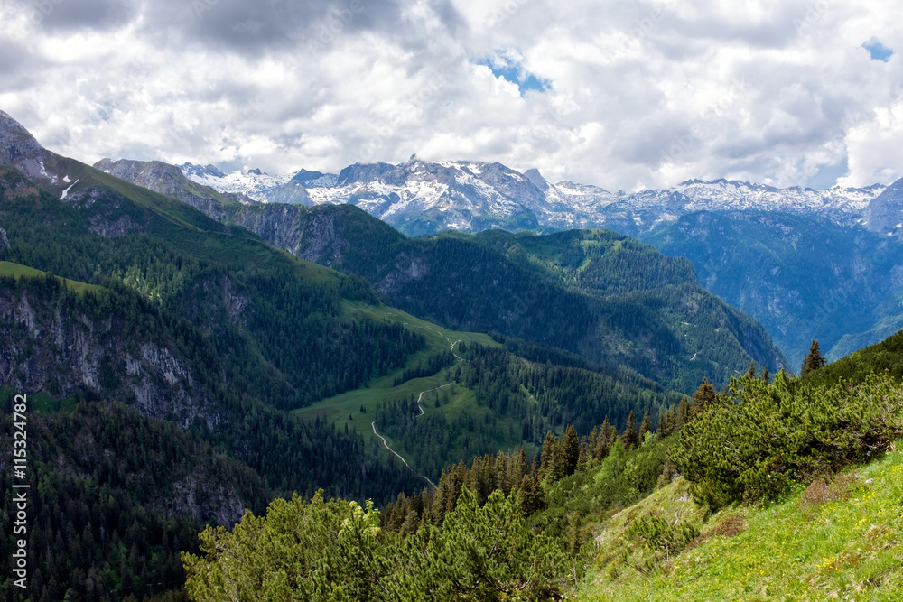 mountain landscape in the Bavarian Alps