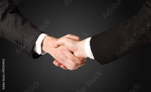 Business handshake