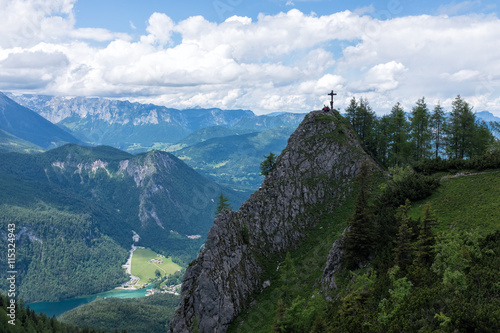 Fototapeta Naklejka Na Ścianę i Meble -  mountain landscape in the Bavarian Alps