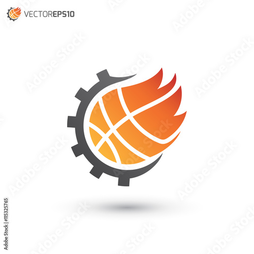 Gear Basketball Logo
