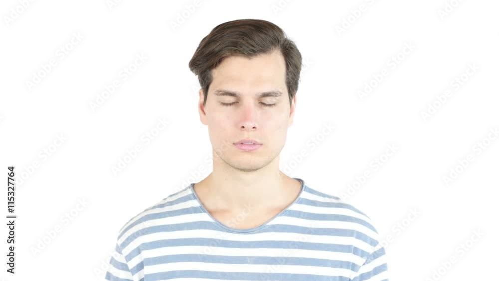 Serious young man looking at camera , studio Serious young man looking at camera , studio