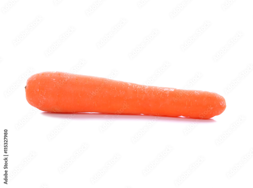 Carrot isolated on a withe background Carrot isolated on a withe background