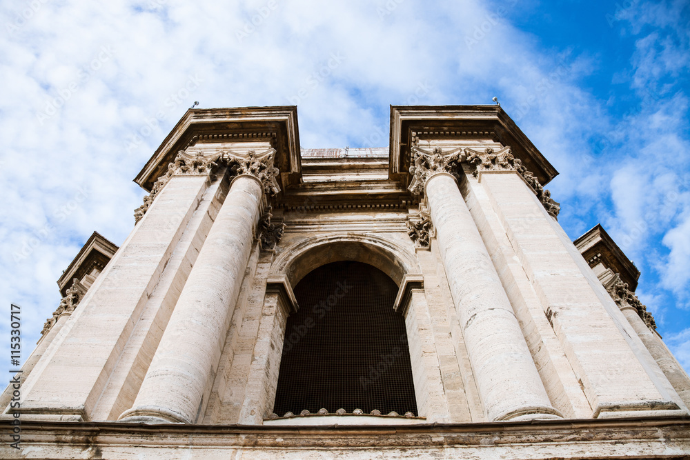 Fragment of a Saint Paul's Cathedral in Vatican