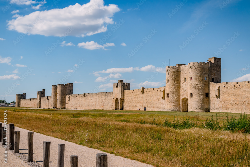 La cité lacustre de Aigues-Mortes et ses fortifications