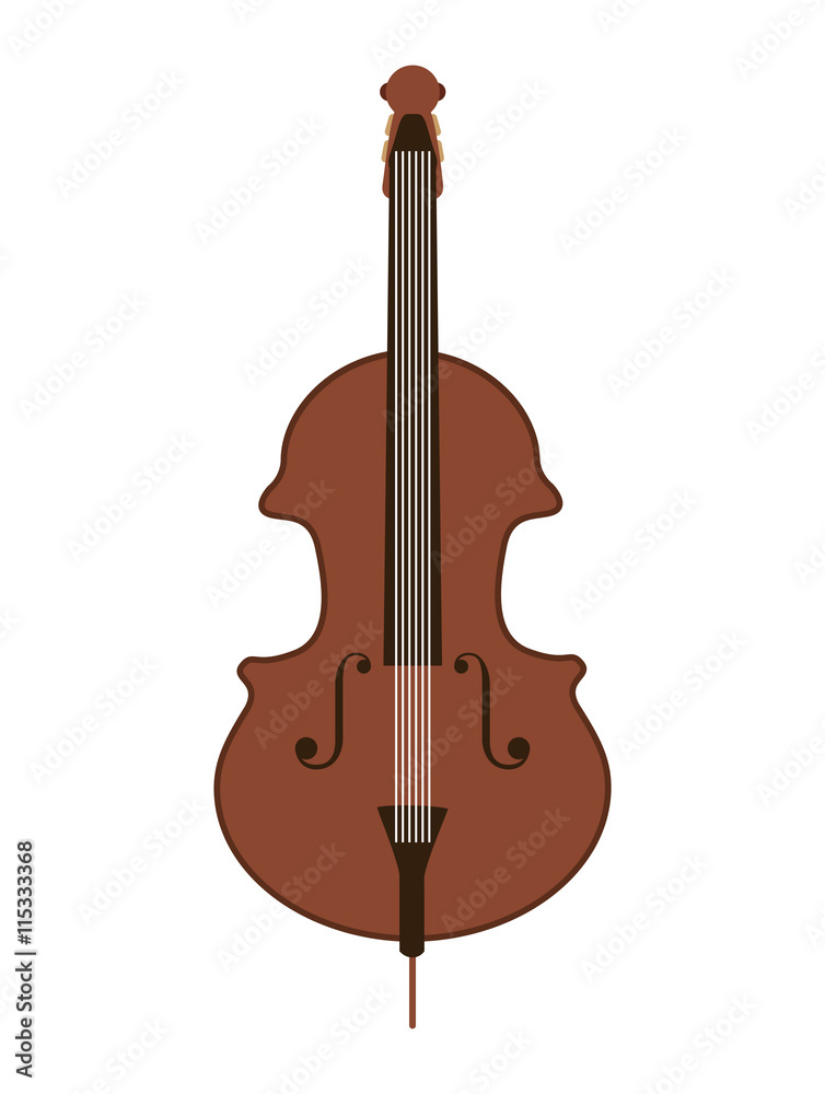 classic violin isolated icon design classic violin isolated icon design