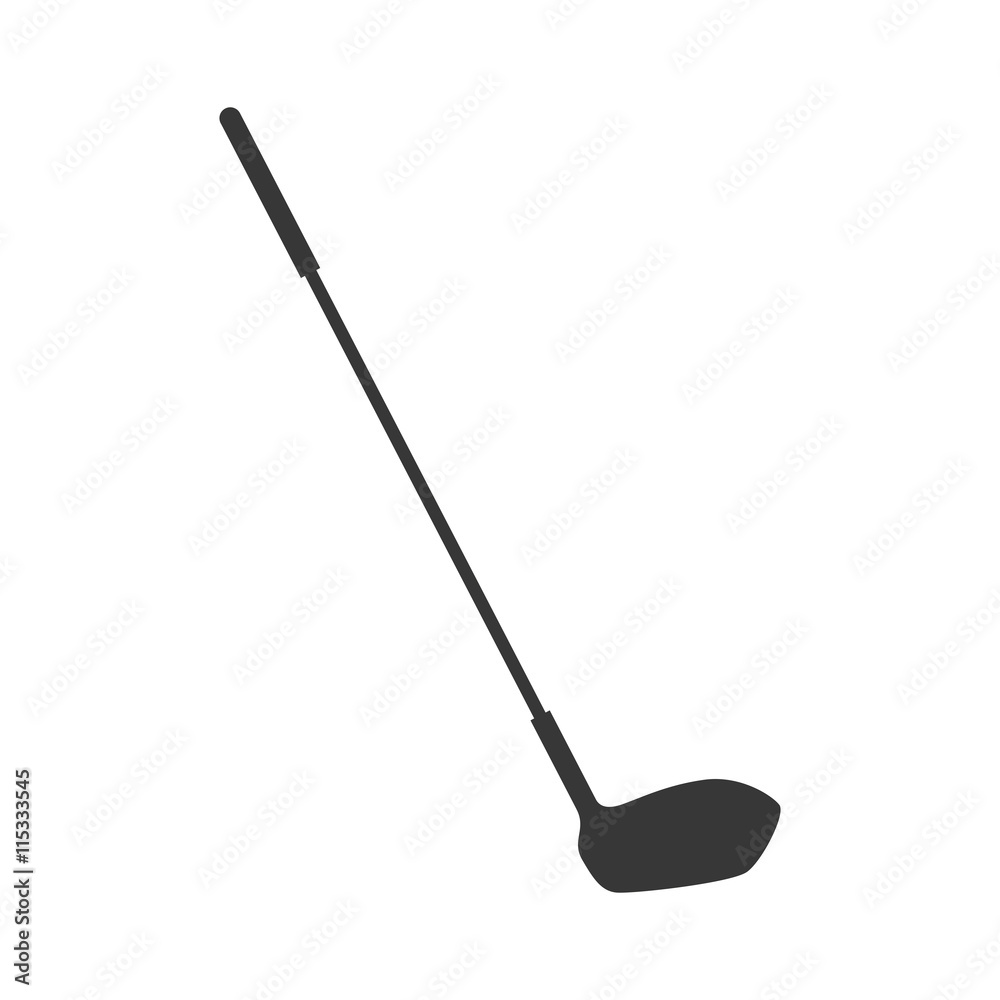 Sport concept represented by Golf club icon. Isolated and flat illustration Sport concept represented by Golf club icon. Isolated and flat illustration