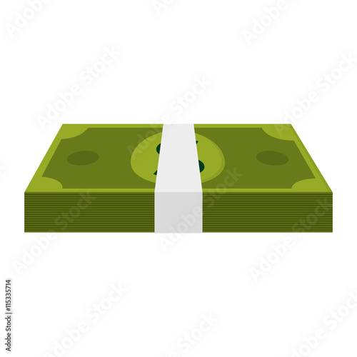 money bill rich wad of cash