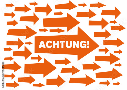 Chart Pfeile Achtung