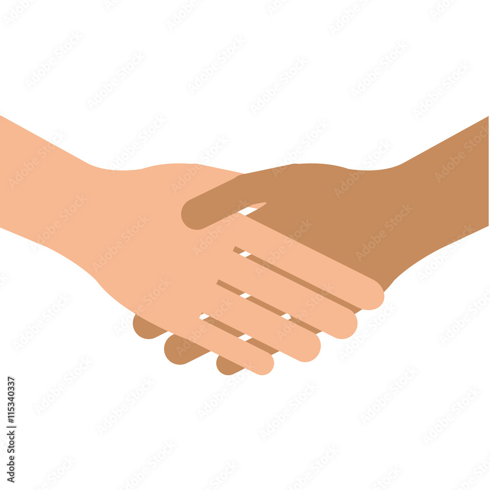 handshake hands business greeting isolated vector illustration handshake hands business greeting isolated vector illustration