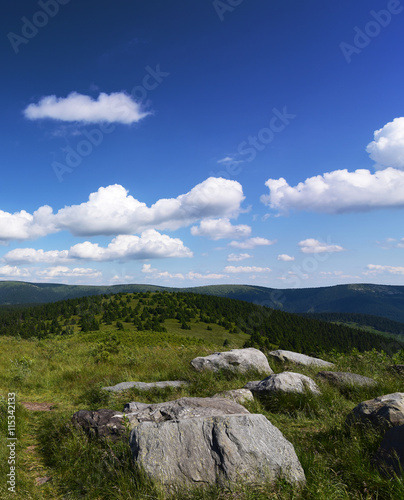Jeseniky mountains in nice summer day © luzkovyvagon.cz