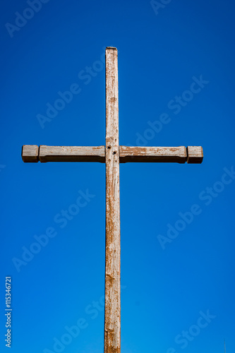 La croix du Christ aux Saintes-Maries-de-la-Mer