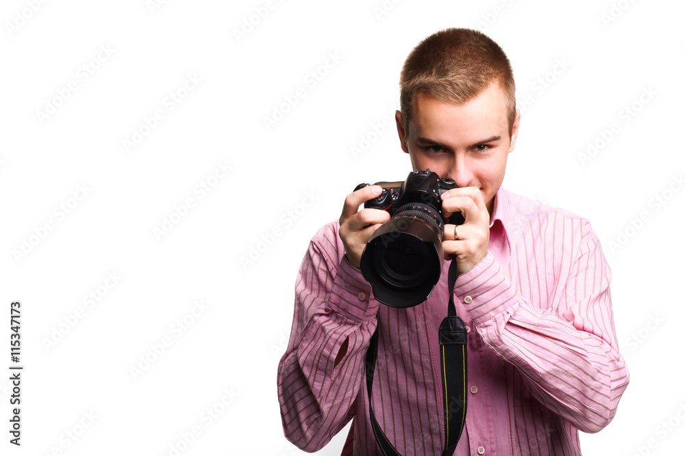 Man with camera Man with camera