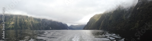 Lake with mountains