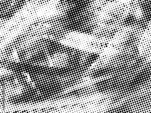 Vector dirty grain halftone background