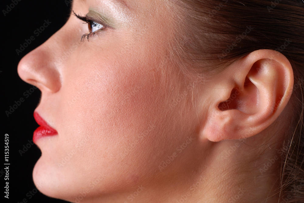 Obraz premium female profile