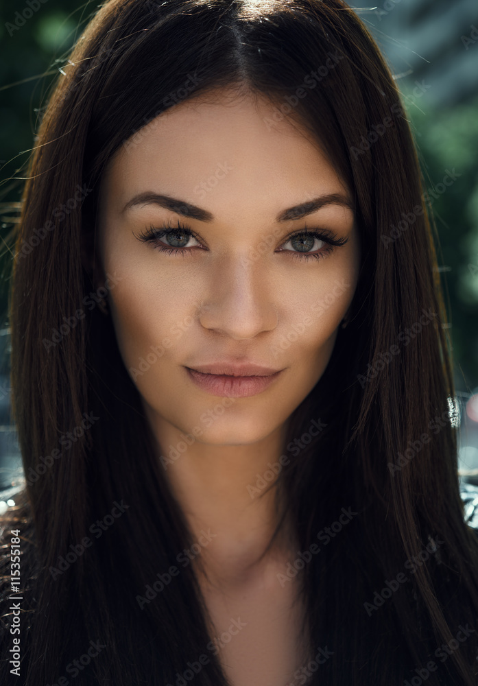 Portrait of a very beautiful girl. Model. Beautiful eyes. Portrait of a very beautiful girl. Model. Beautiful eyes.