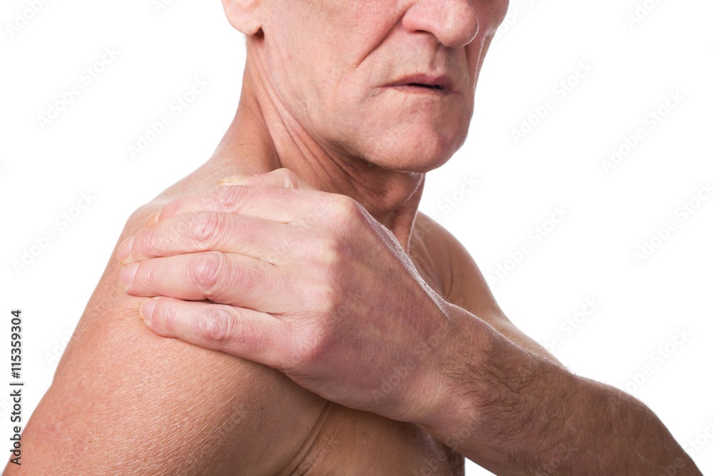 Fototapeta premium shoulder dislocation,pain concept