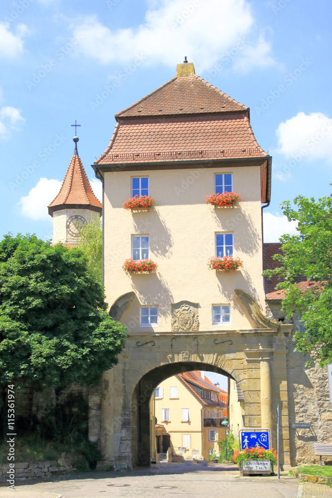 Lauffen am Neckar- Das Neue Heilbronner Tor