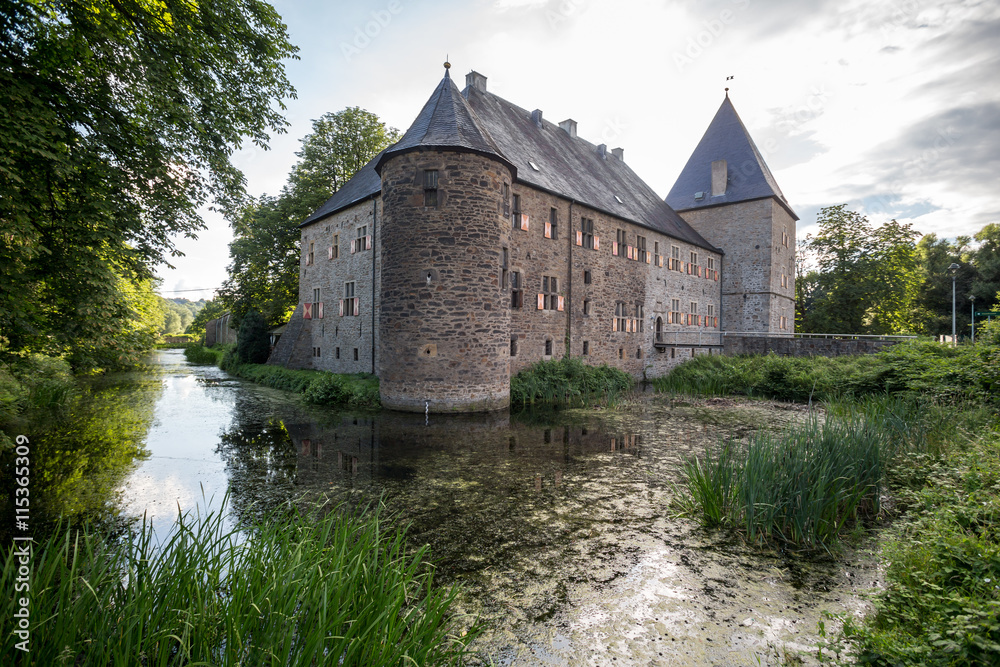 water castle haus kemnade nrw germany