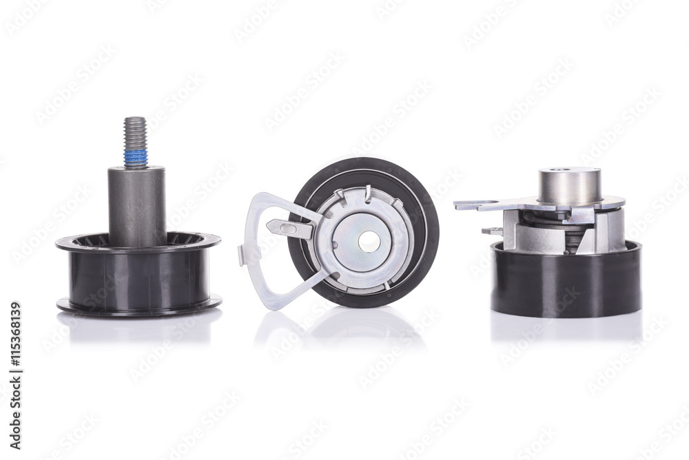 Timing belt rollers set