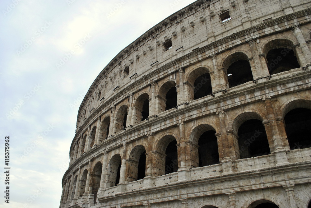 Colosseum (Flavian Amphitheatre) /Roma historical