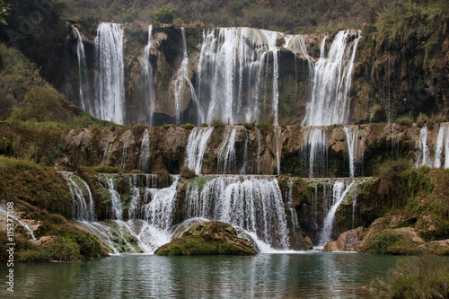 The Jiulong  nine dragon  waterfall yunnan  china.