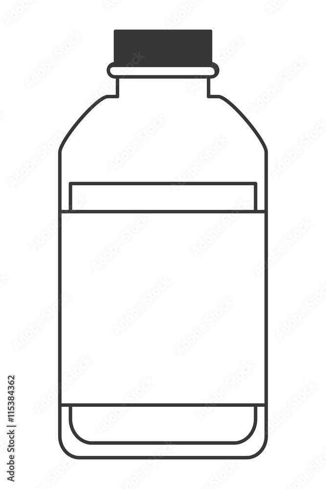 simple flat design medicine bottle icon vector illustration simple flat design medicine bottle icon vector illustration