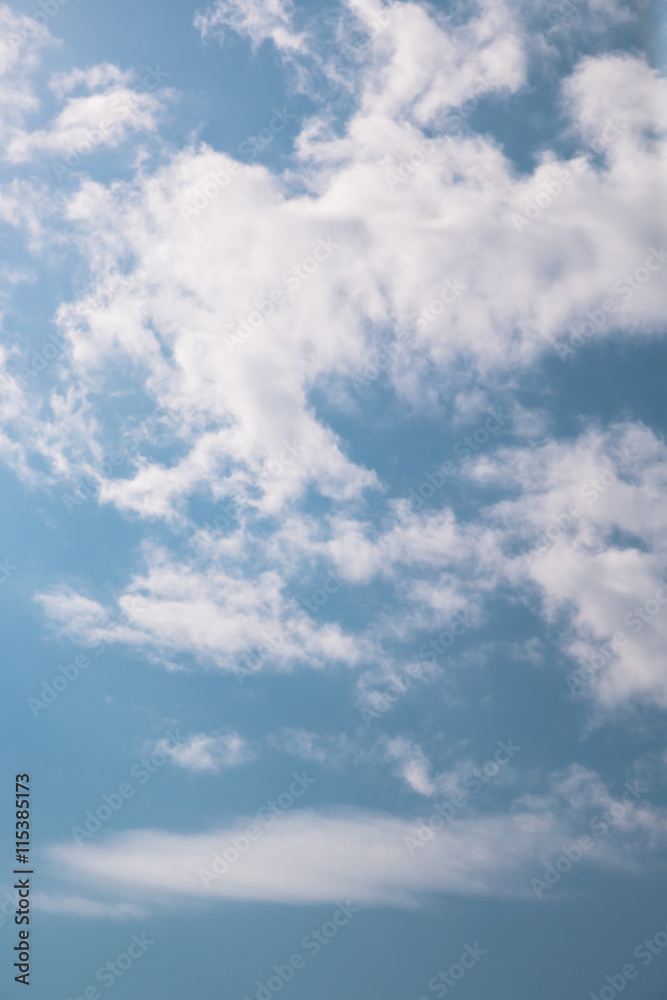 abstract background with bokeh defocused beautiful flame clouds in the sky