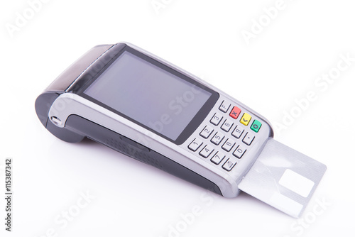 Terminal business with credit card