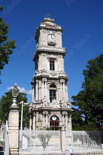 Dolmabahce Palace Clock Tower photo