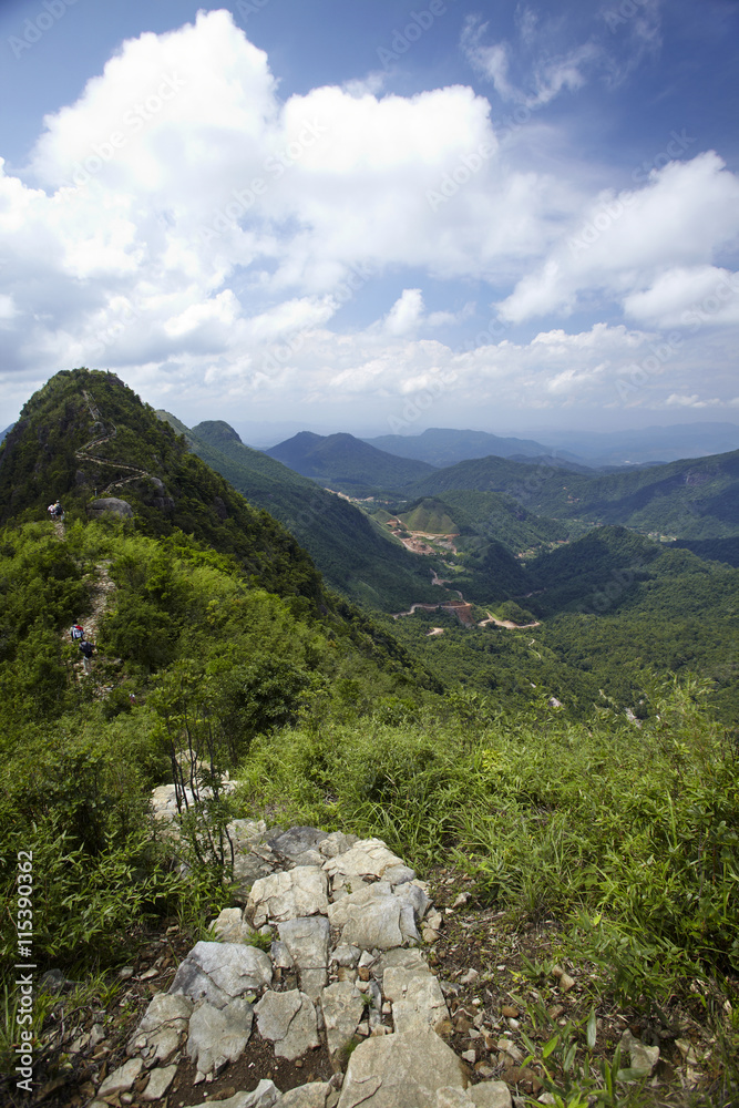 Peak landscape