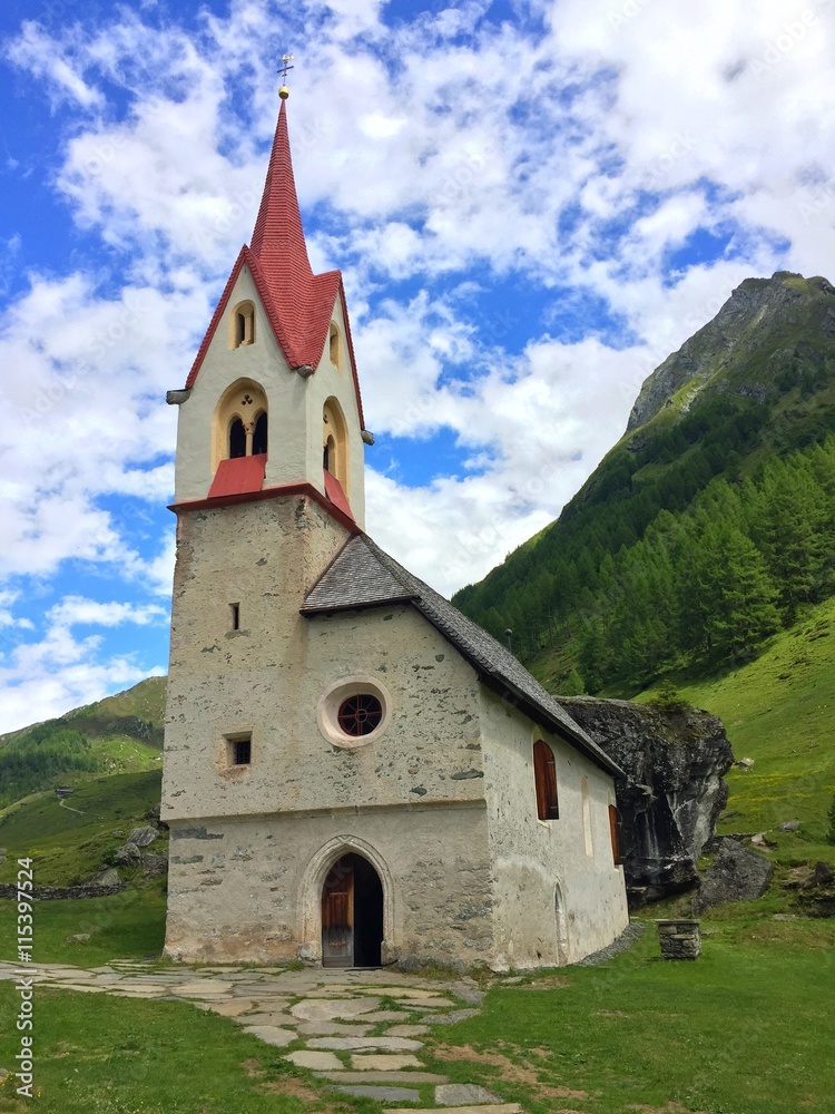 Heilig-Geist-Kirche im Ahrntal, Italien