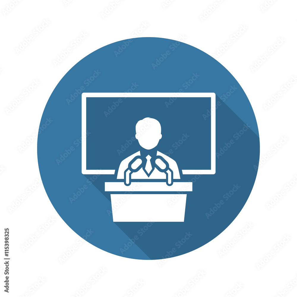 Training Icon. Business Concept. Flat Design. Training Icon. Business Concept. Flat Design.