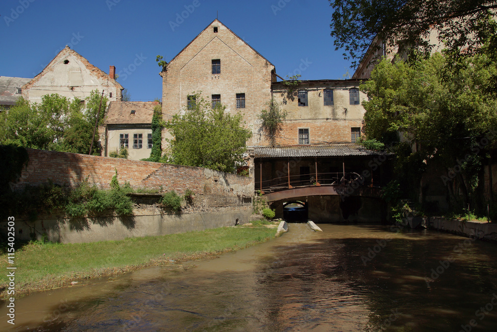 Fototapeta premium Old mill in Hungary