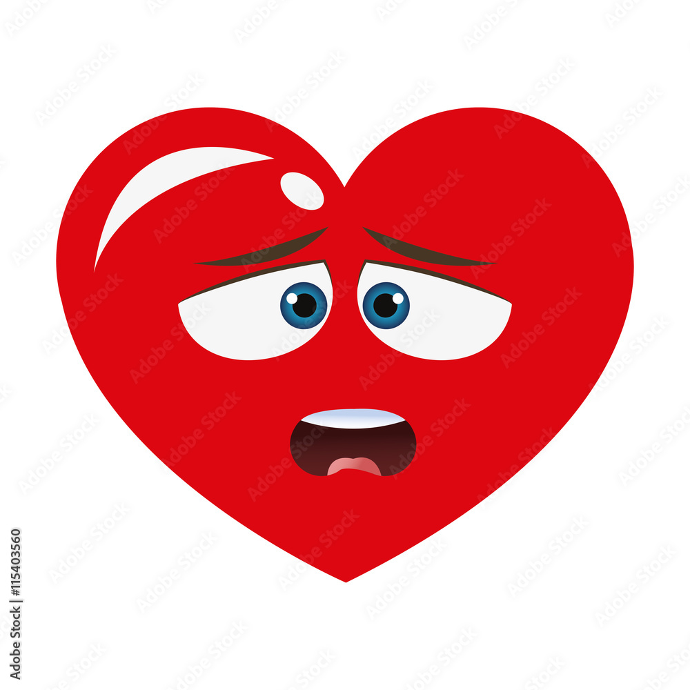 flat design dislike heart cartoon icon vector illustration flat design dislike heart cartoon icon vector illustration
