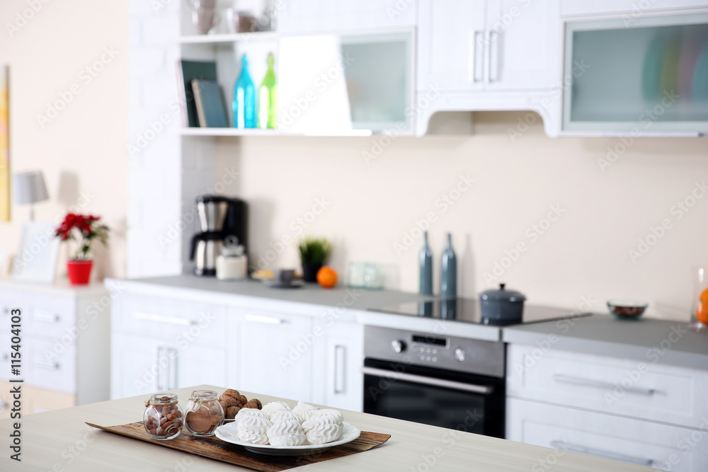 New modern kitchen interior New modern kitchen interior