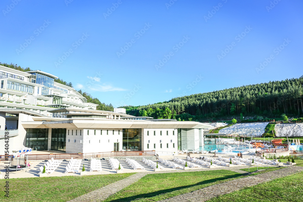Fototapeta premium Luxury Hungary resort
