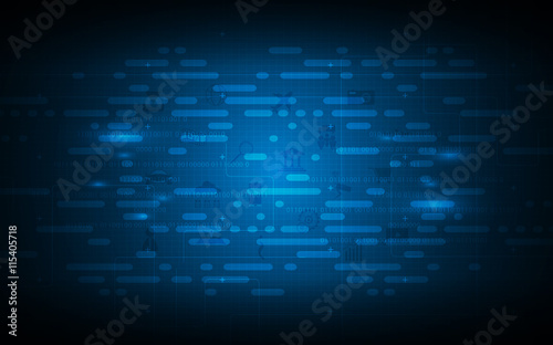 abstract technology future concept with internet of things icon pattern texture background