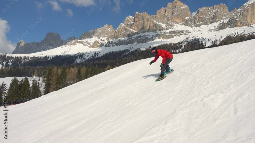 snowboarder doing backflip on kicker traking shot steadicam snowboarder doing backflip on kicker traking shot steadicam