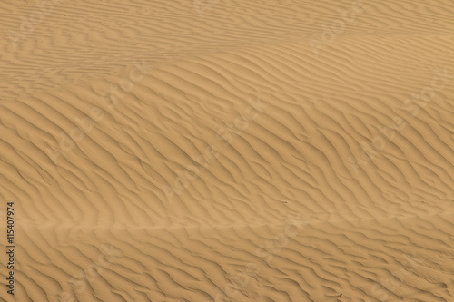 Abstract detail of sand in the dunes photo