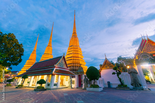 Wat Pho in Bangkok  Thailand