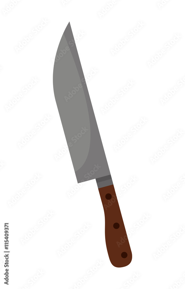 butcher knife isolated icon design butcher knife isolated icon design