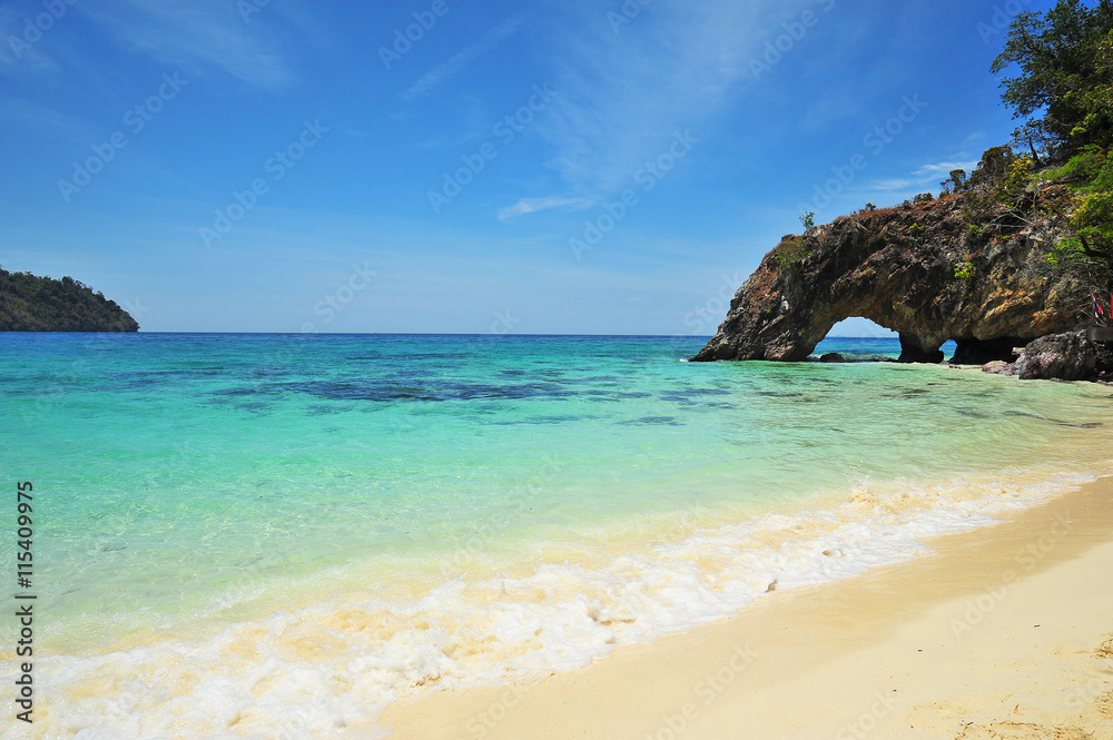 Paradise Beach on Tropical Islands Paradise Beach on Tropical Islands