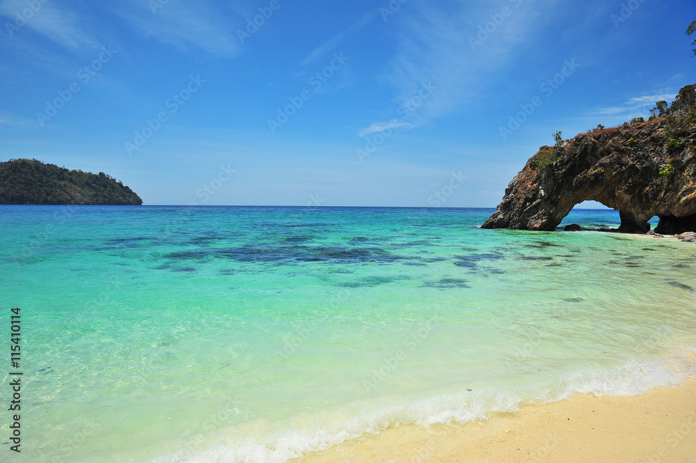 Paradise Beach on Tropical Islands