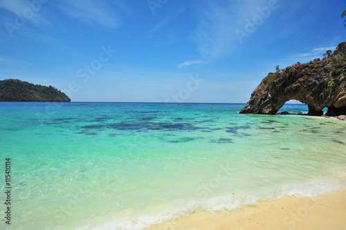 Paradise Beach on Tropical Islands © karinkamon