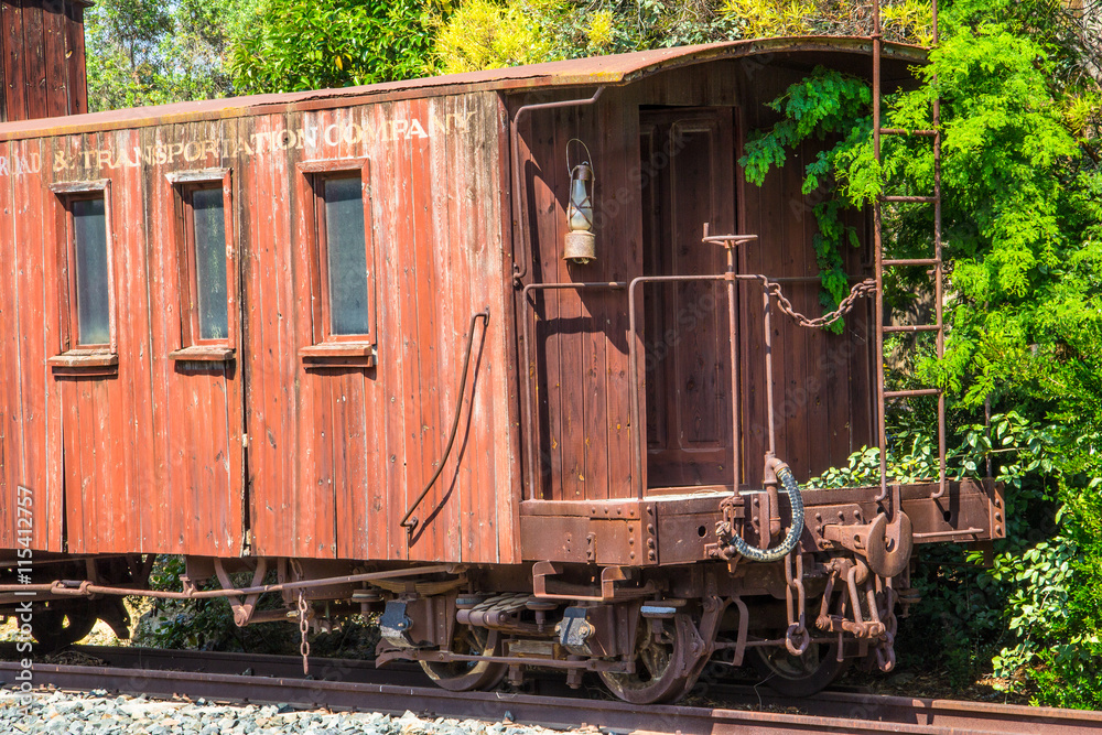 Tren abandonado