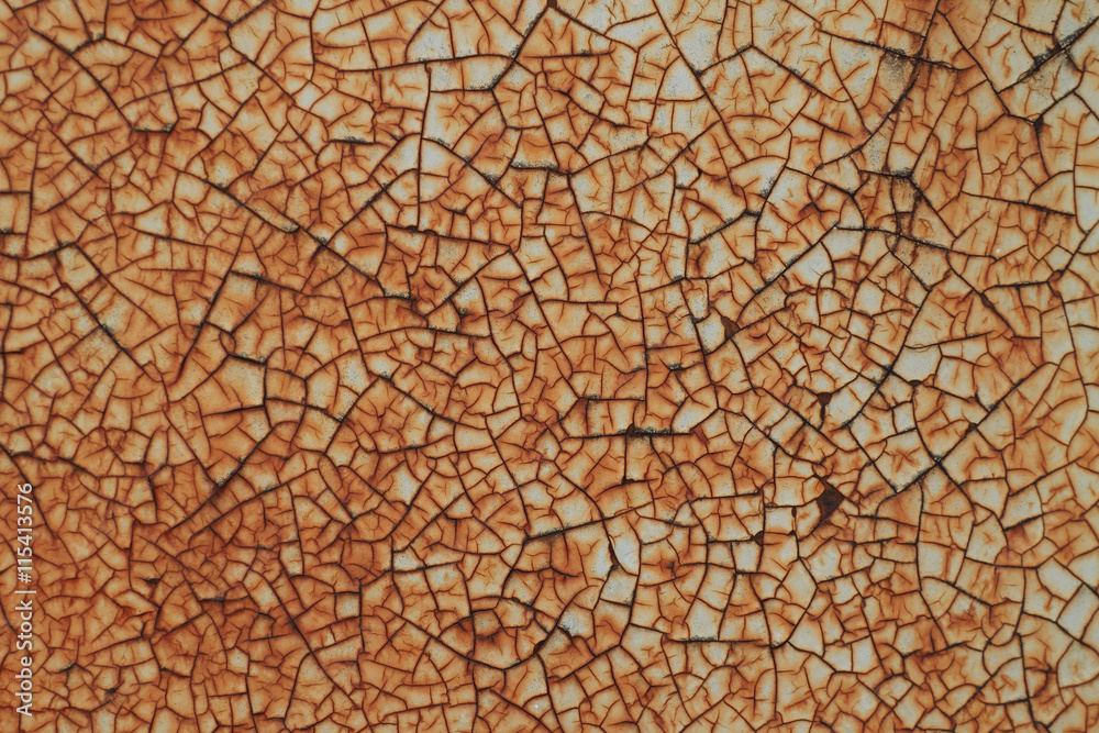 Naklejka premium Rusty metal plate texture