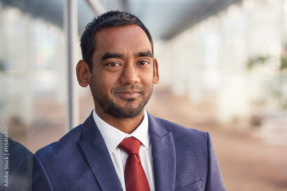Fototapeta premium Getting to the top takes business savvy