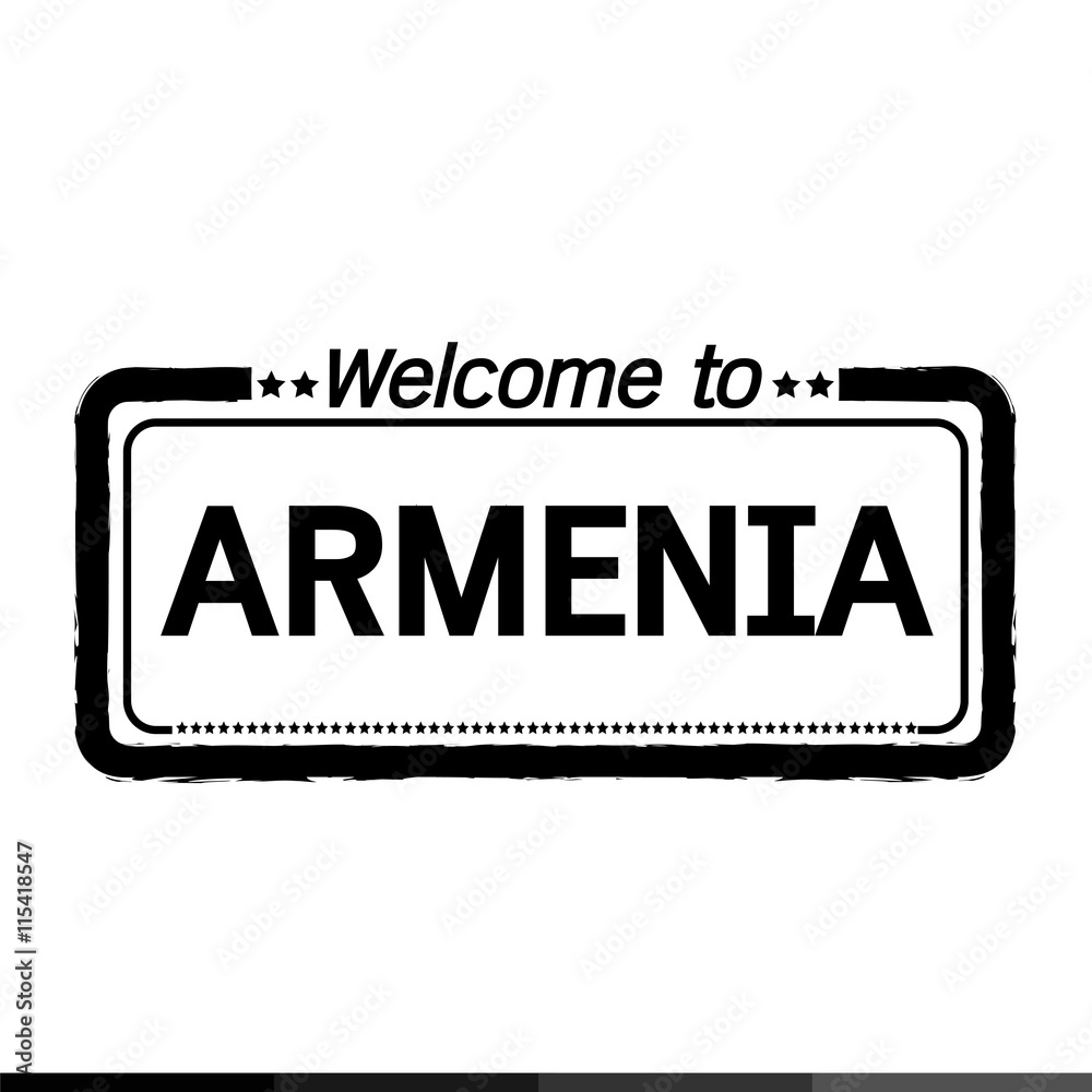 Welcome to ARMENIA illustration design Welcome to ARMENIA illustration design