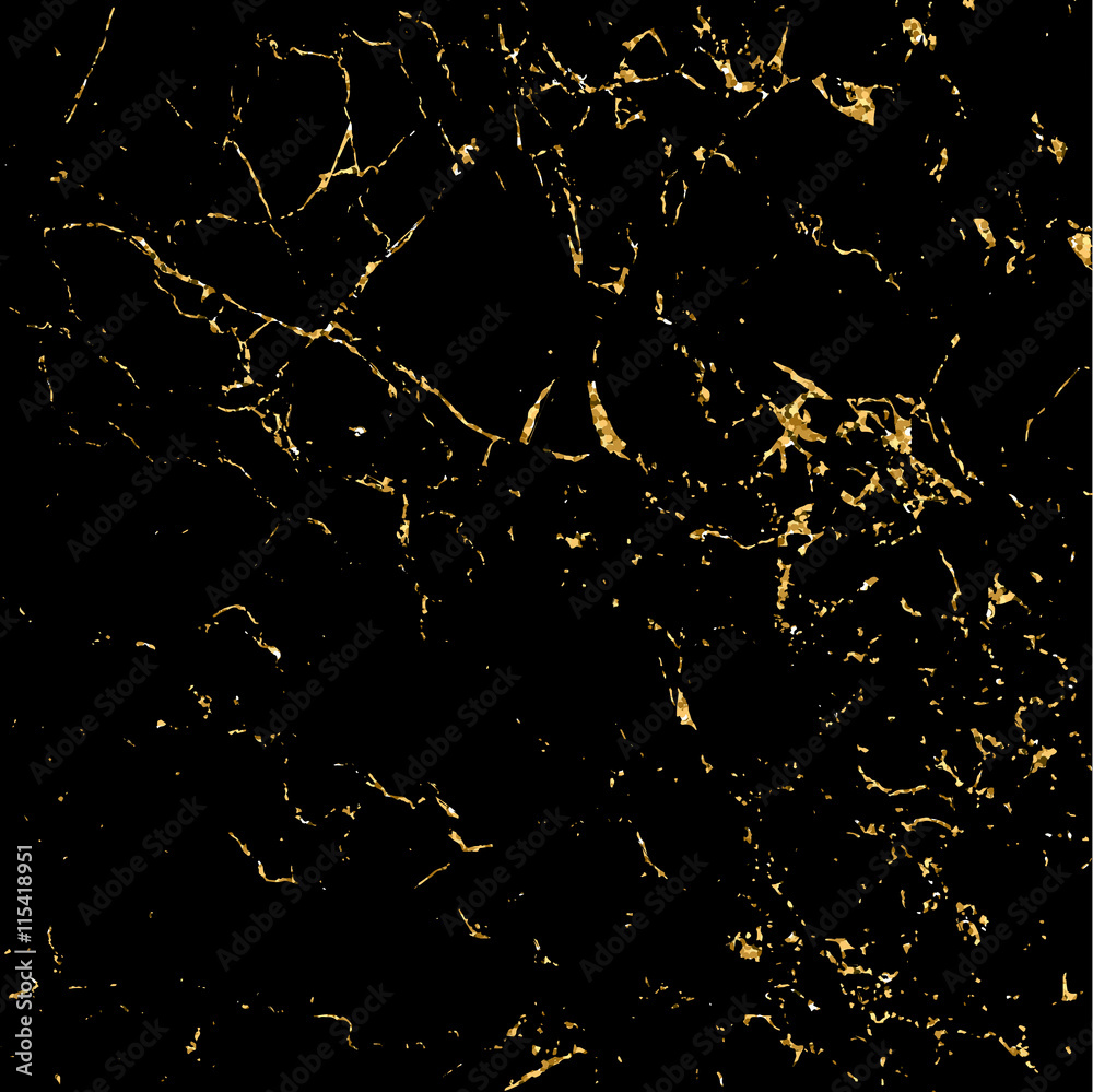 gold and black grunge background